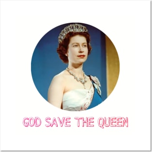 God save the queen Posters and Art